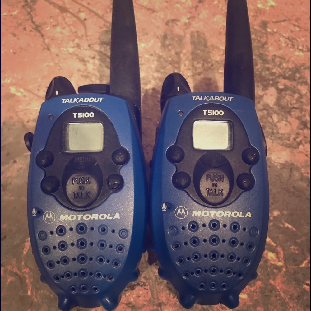 Motorola walkie talkie’s